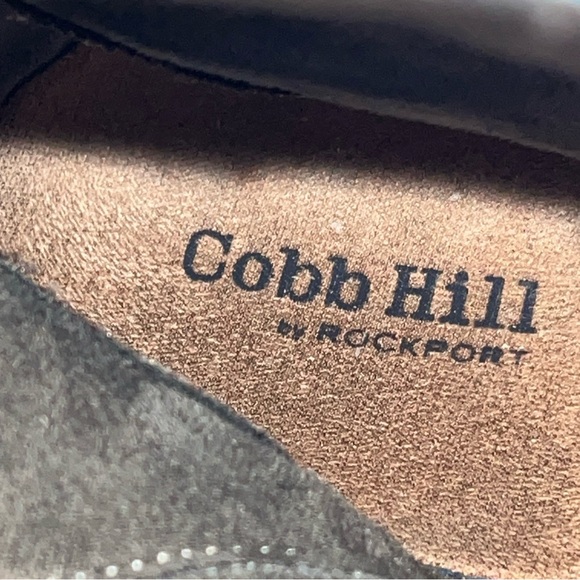 Rockport Cobb Hill GRAY SUEDE Elysse Alpine Zip ANKLE BOOTS 7.5M CH6803 womens - Picture 2 of 14